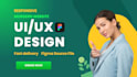 design website UI UX in figma