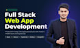 develop a full stack web app using react, nextjs, nodejs, mongodb