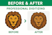 do professional embroidery digitizing and punching