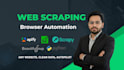 do web scraping, data mining, crawling, selenium automation