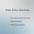 do fast and accurate data entry, copy paste, web research