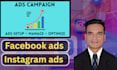 set up and manage high converting facebook ads and instagram ads