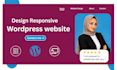 build wordpress website, design responsive sites