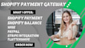 activate and fix shopify payments and shopify balance