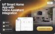 create iot based smart home app with voice assistant integration