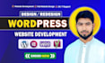 create wordpress website design, redesign wordpress business website development