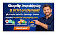 setup shopify dropshipping print on demand printful printify zendrop trendsi