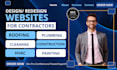 design website for construction plumbing solar hvac roofing cleaning on wix