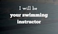 be your swimming coach and create a workout plan