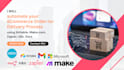 automate your ecommerce order to delivery process using airtable make zapier n8n