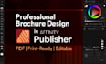 design a professional brochure in affinity publisher