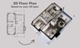 create 3d floor plan renderings for real estate