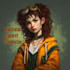 draw semi realistic character, portrait, illustration