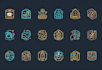 design ultra crisp vector line icons