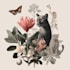 draw an animal and botanical illustration