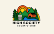 design disc golf course logo