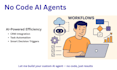 build no code ai agents and business automation workflows