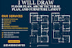 draw create floor plans and house elevations
