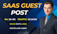 saas guest posts,link insertion on high authority saas sites