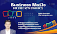setup and fix professional business email with zoho mail