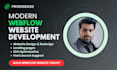 design and develop webflow website or convert figma to webflow