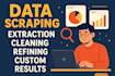 scrape websites, extract data, and build custom web scraping bots