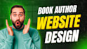 do book author website design, ebook website landing page, book sales funnel