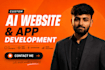 develop ai website, ai web application, ai chatbot, ai mobile app development
