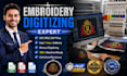 professional embroidery digitizing into dst pes exp