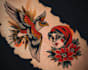 draw american traditional tattoo design