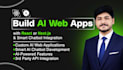 build ai web apps with react or next js and smart chatbot integration