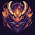 do fantasy game logo with cool unique magic style