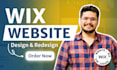 build wix website, wix website design, wix expert, wix website redesign