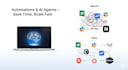 n8n and make workflow automations and ai agents