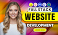 build website, website development, full stack developer, front end developer