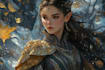 draw  a fantasy, dark fantasy character concept