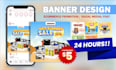design professional ad banners that drive more sales