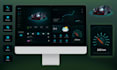 design modern and user friendly UI UX dashboard