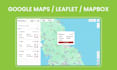 integrate google maps api, leaflet, mapbox to your website