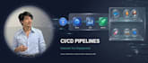set up and automate cicd pipelines and dockerize images