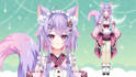 draw and rig 2d vtuber model live 2d vtuber model commission anime vtuber live2d