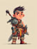 create simple 2d game characters
