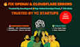 fix open ai errors cloudflare build fail ai app deployment