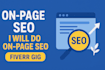 do on page SEO to improve google ranking