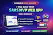 build bubble io website app, bubble developer mvp and bubble saas