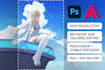 expand or extend your photo of choice in high resolution