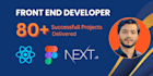 be your react front end, mern stack developer with nextjs tailwind css