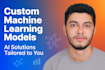 develop custom ai and machine learning solutions