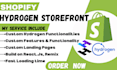build high performance custom shopify themes with liquid, cli, and hydrogen
