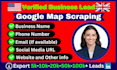 do google map scraping, b2b lead generation, business lead